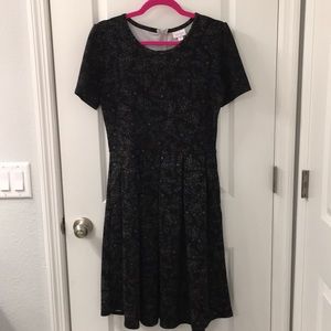 LulaRoe Amelia Dress Black